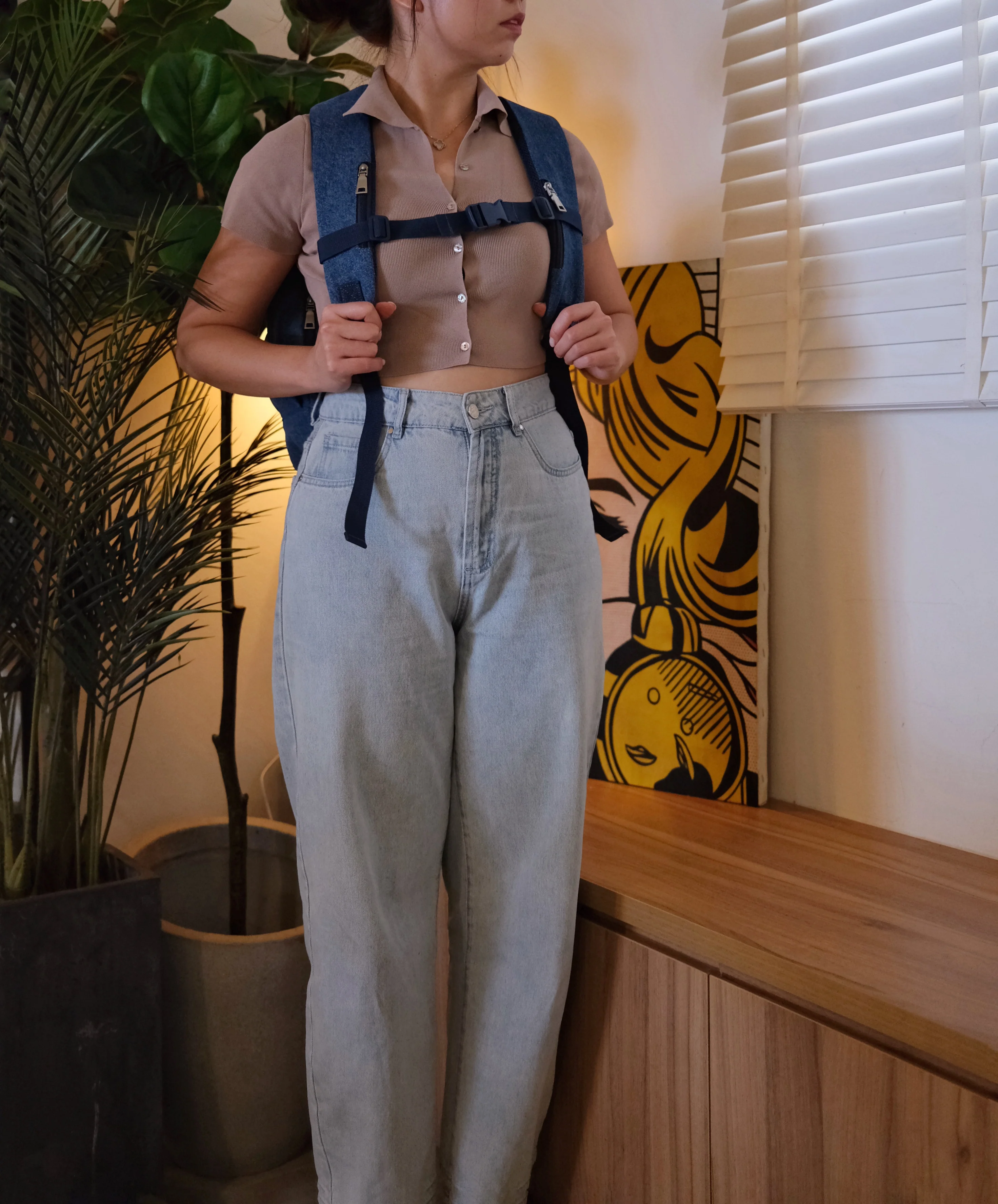 The Denim Analog Backpack (Water Repellent) - Image 4