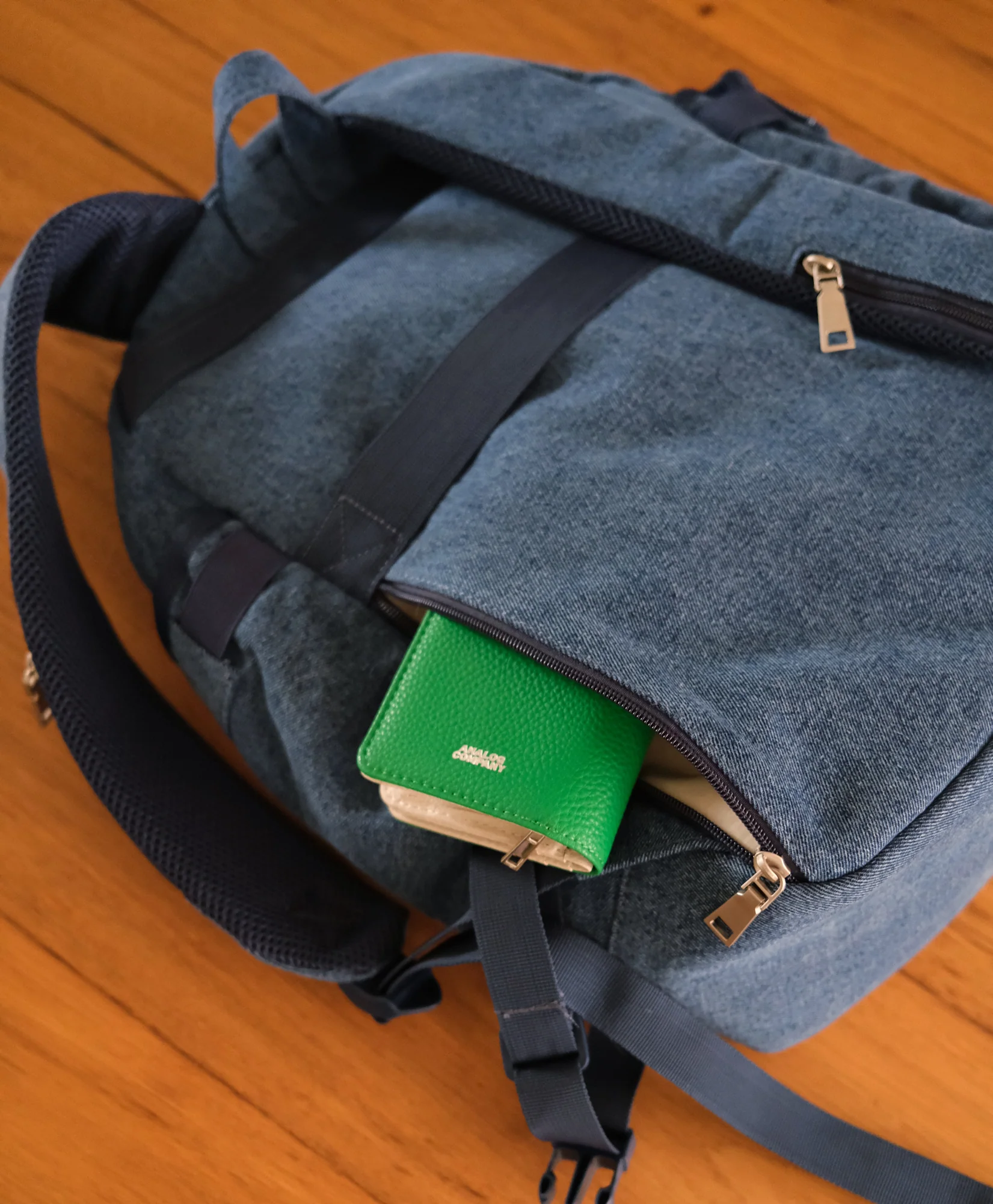The Denim Analog Backpack (Water Repellent) - Image 6