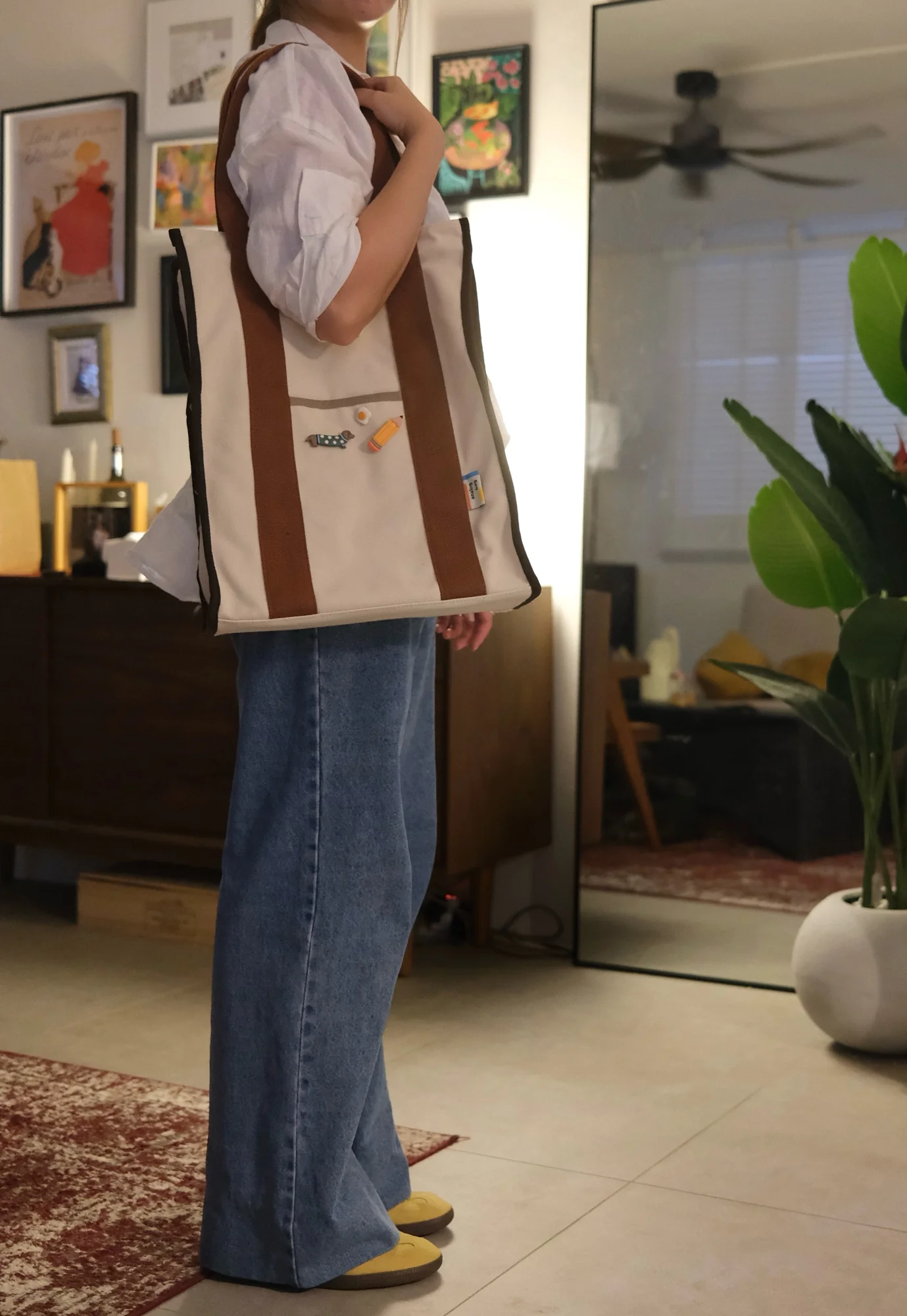 No.9 XL Laptop Tote (Water Repellent) - Fits up to 17” laptops - Image 6