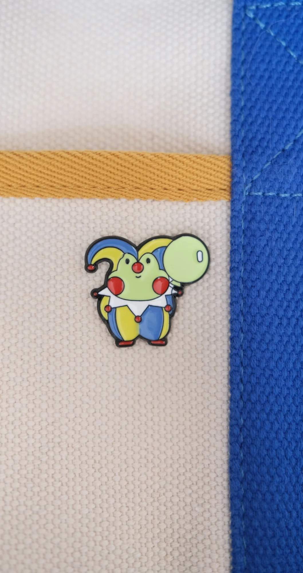 Frog Jester Enamel Pin