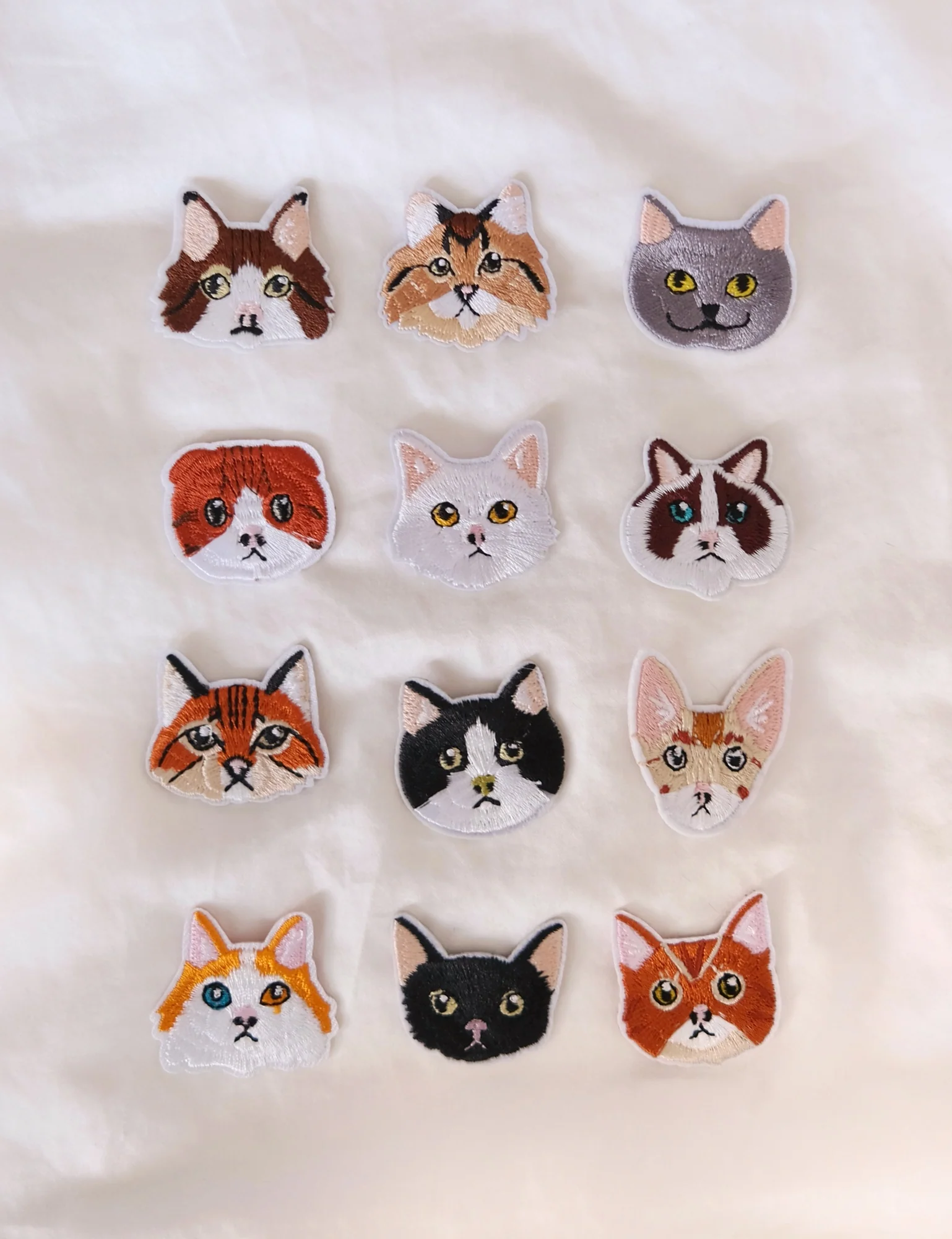 Grey British Short Hair Cat Iron-on Patch - Image 7