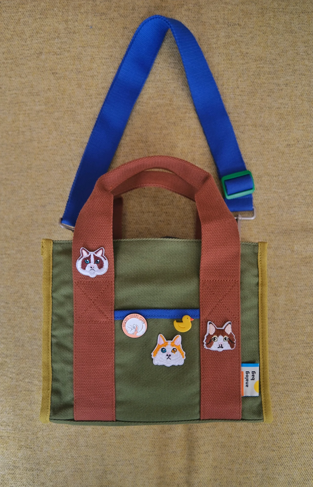 Heterochromia Cat Iron-on Patch - Image 2