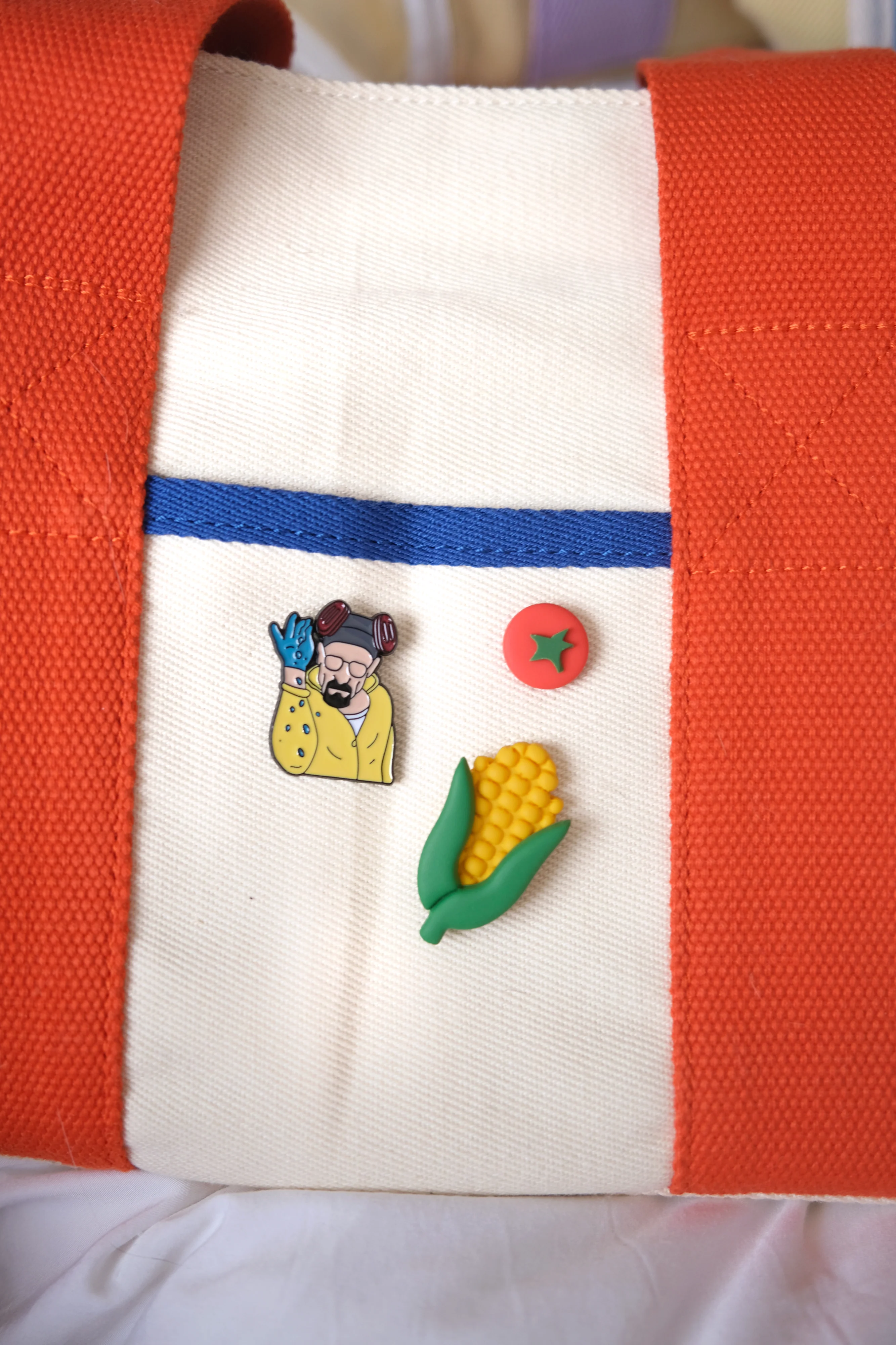 Mr White Enamel Pin - Image 2