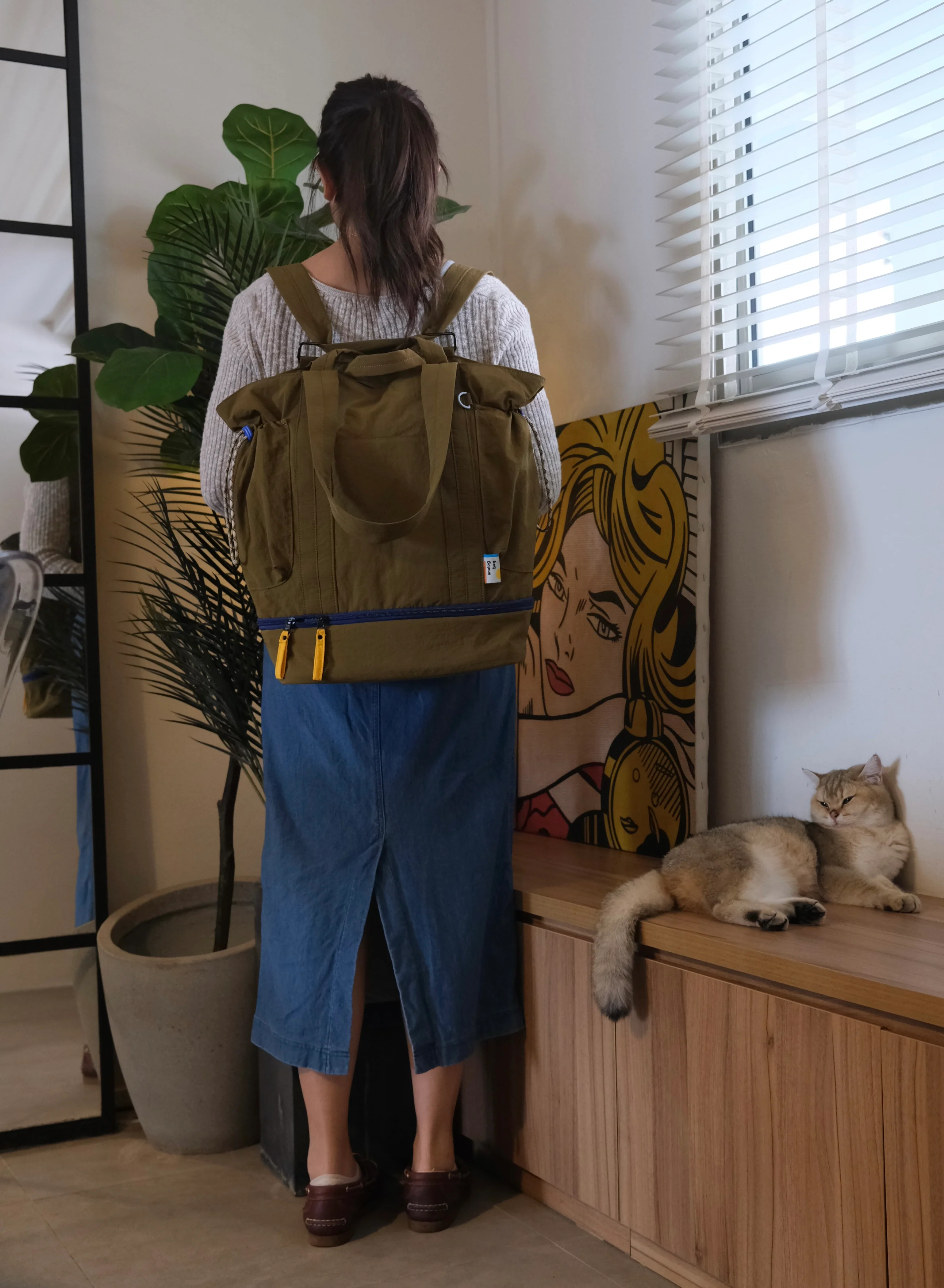 No.3 Large Analog Totepack - Image 5
