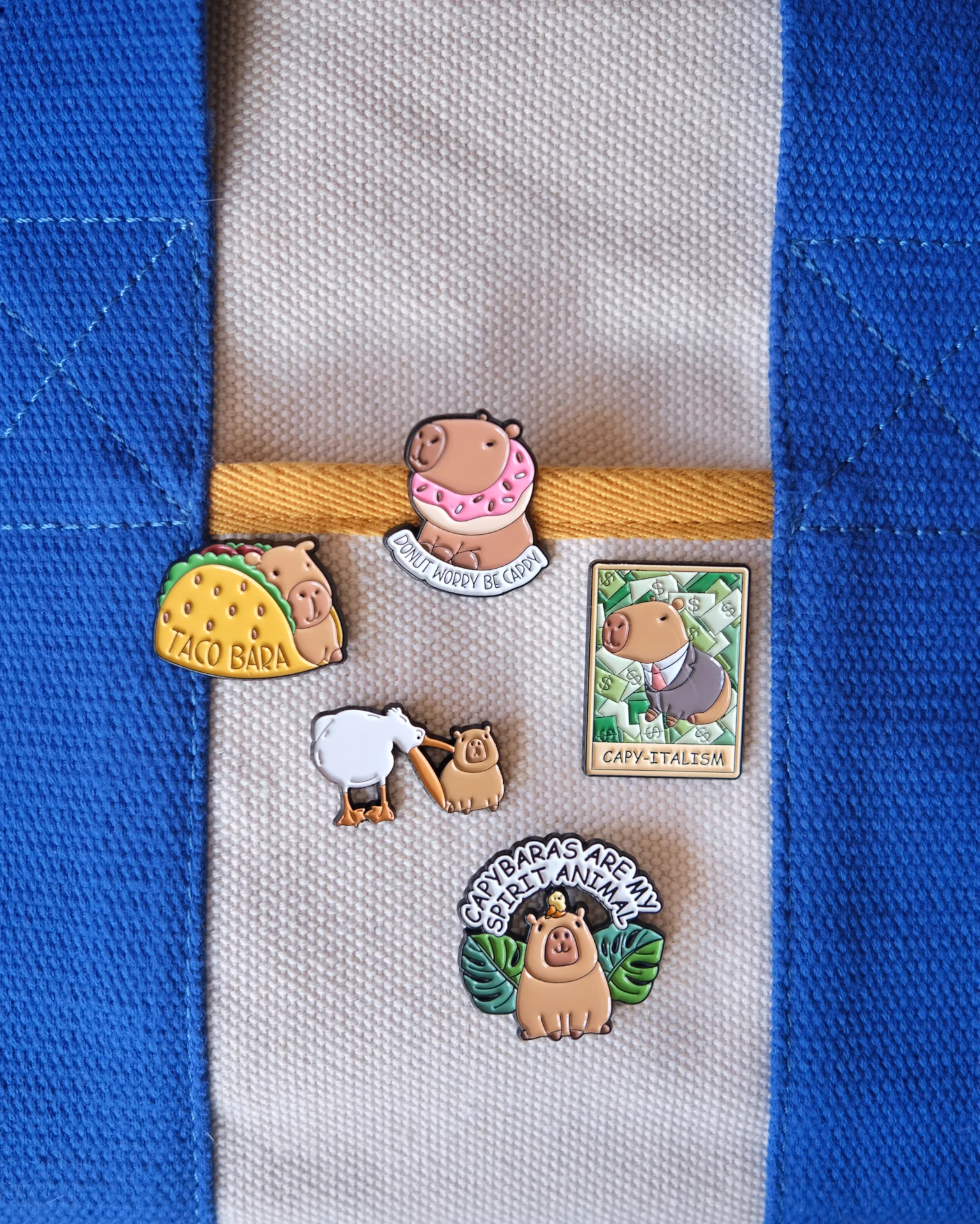 Taco Bara Enamel Pin - Image 4